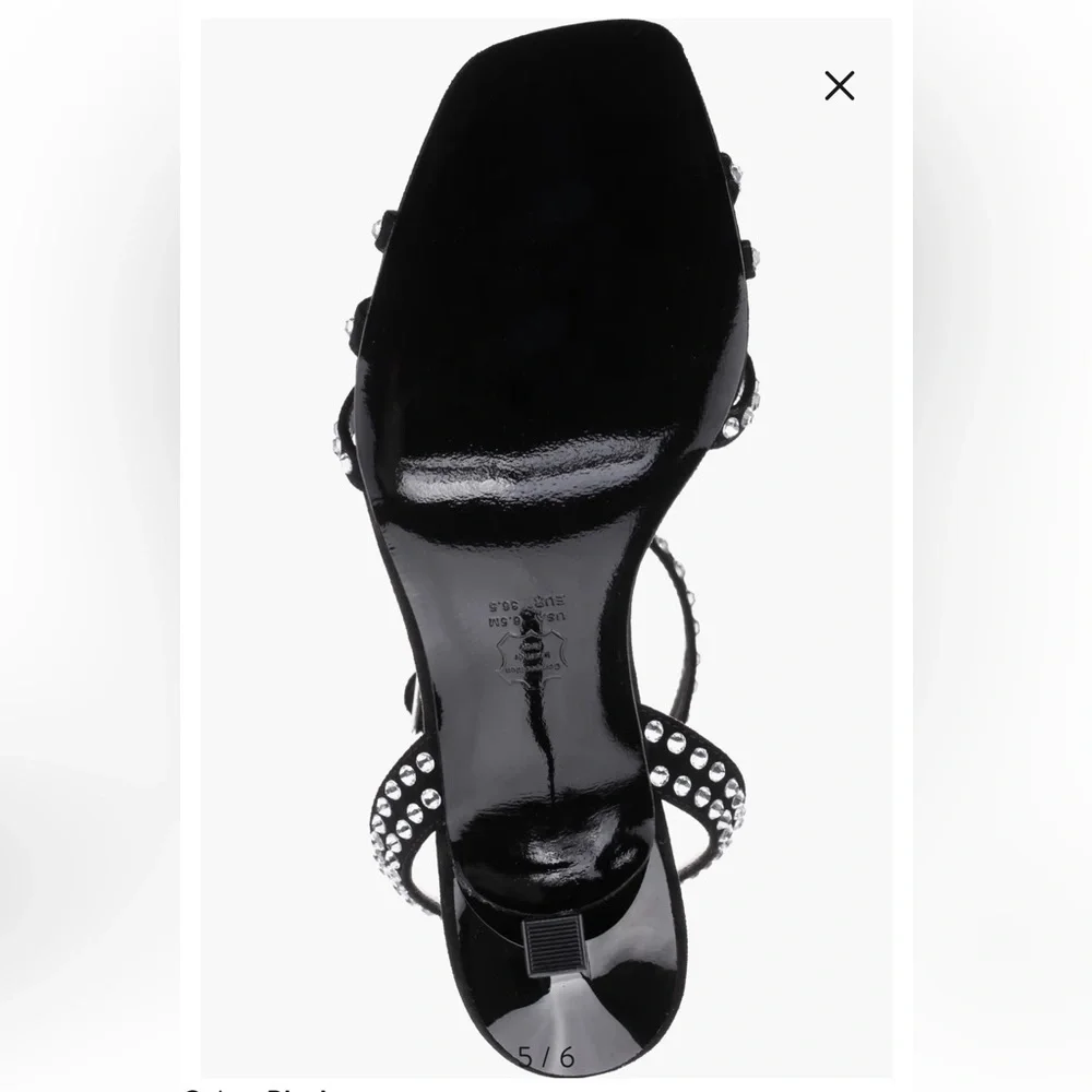 NINA NEW Laura Ankle Strap Sandal (Women) sizes 8 & 8.5